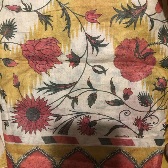 Zeagoo Yellow Floral Suit Set - Picture 4 of 4